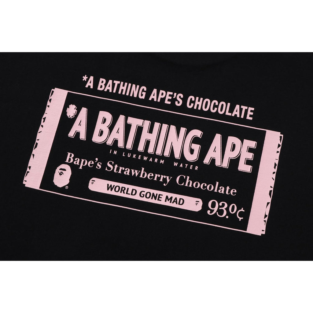 BAPE CHOCOLATE BAR APE HEAD TEE MENS
