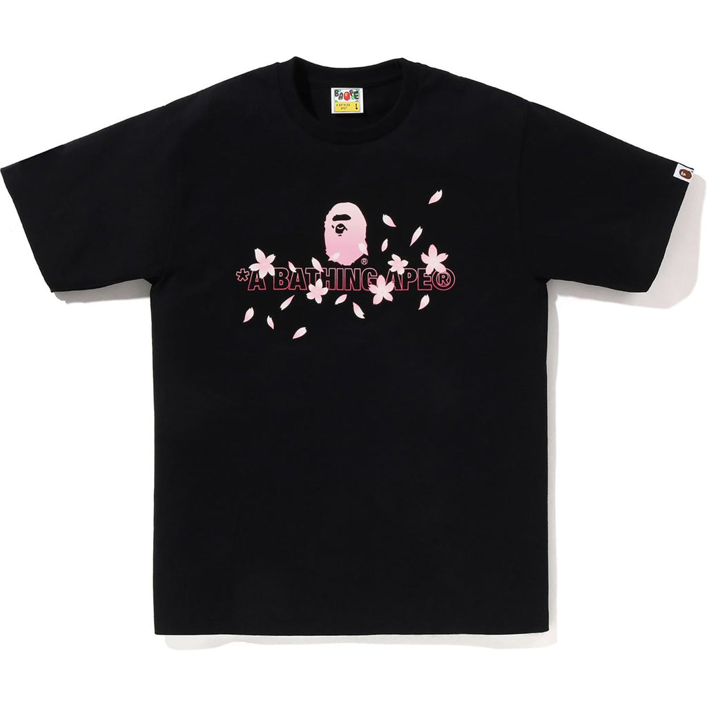 BAPE SAKURA LOGO TEE MENS