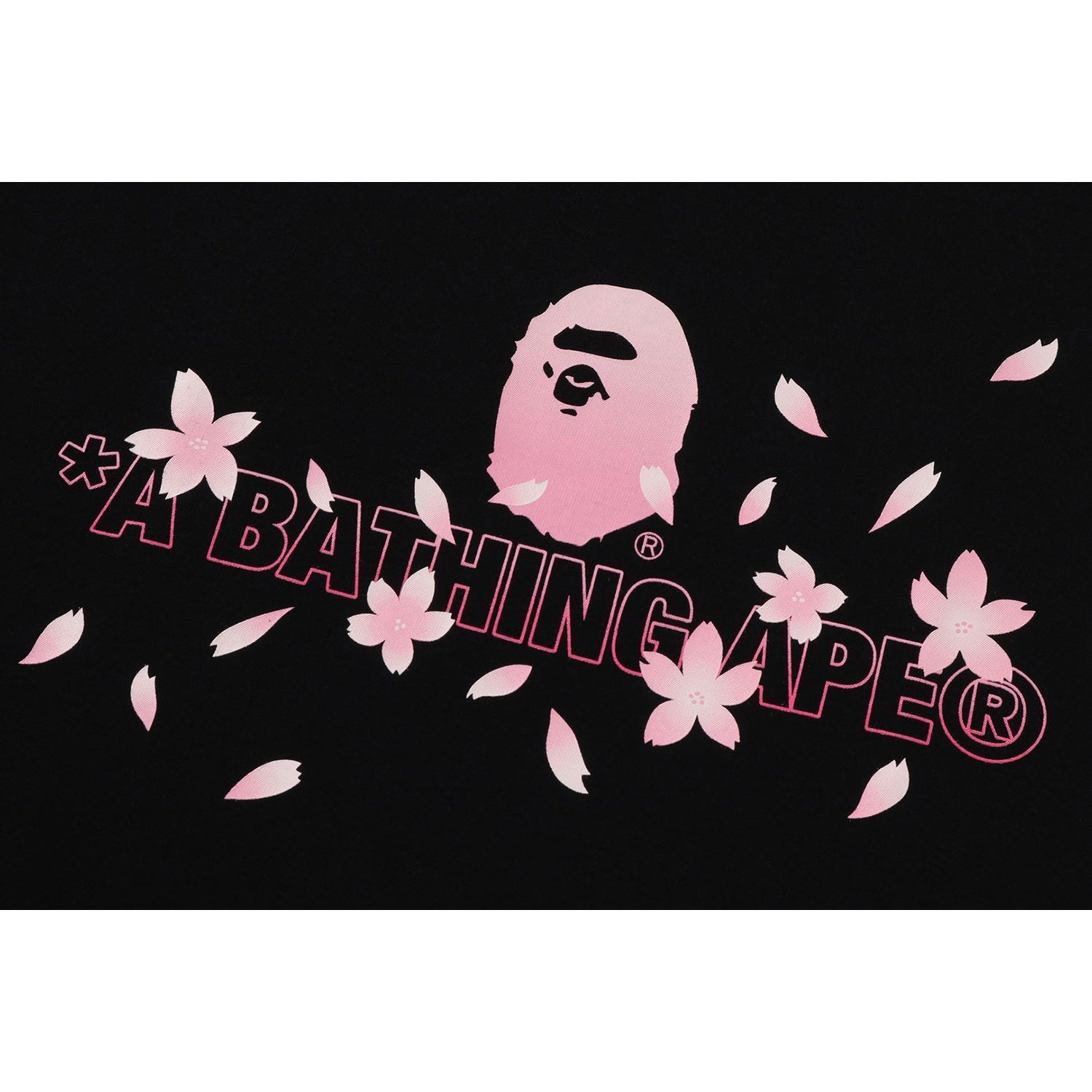 BAPE SAKURA LOGO TEE MENS