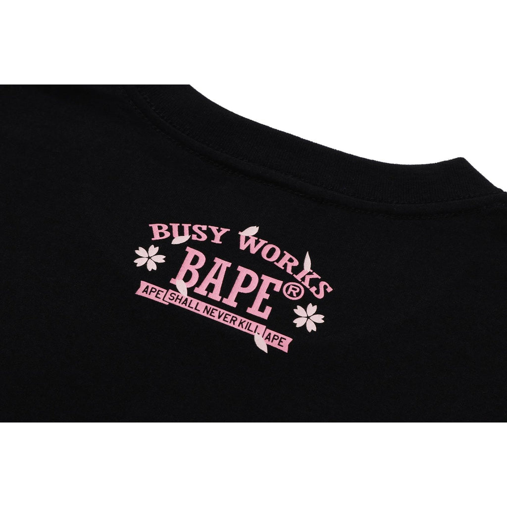 BAPE SAKURA LOGO TEE MENS