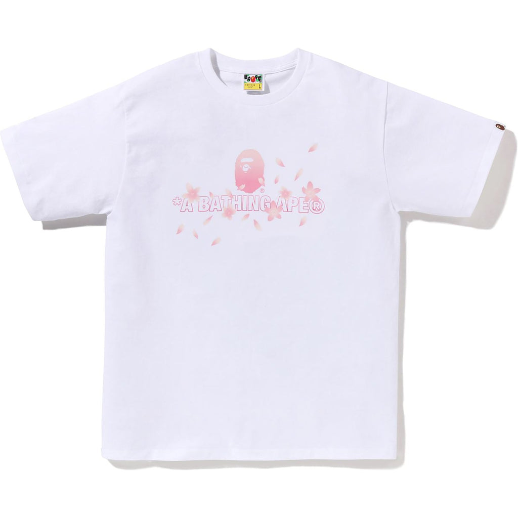 BAPE SAKURA LOGO TEE MENS