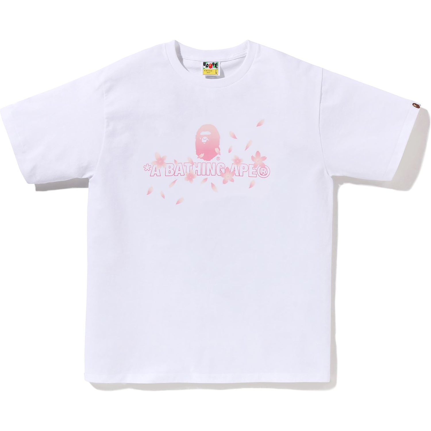 BAPE SAKURA LOGO TEE MENS