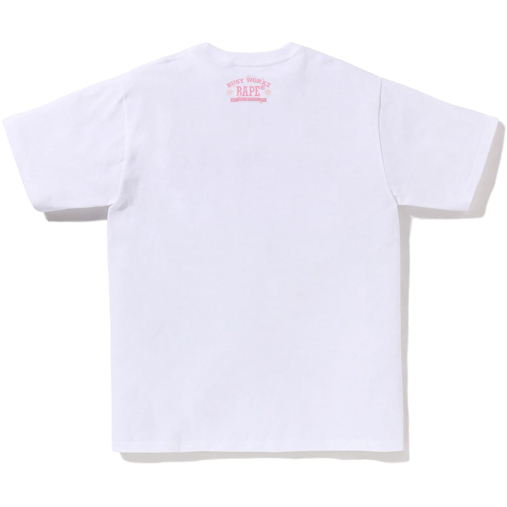 BAPE SAKURA LOGO TEE MENS