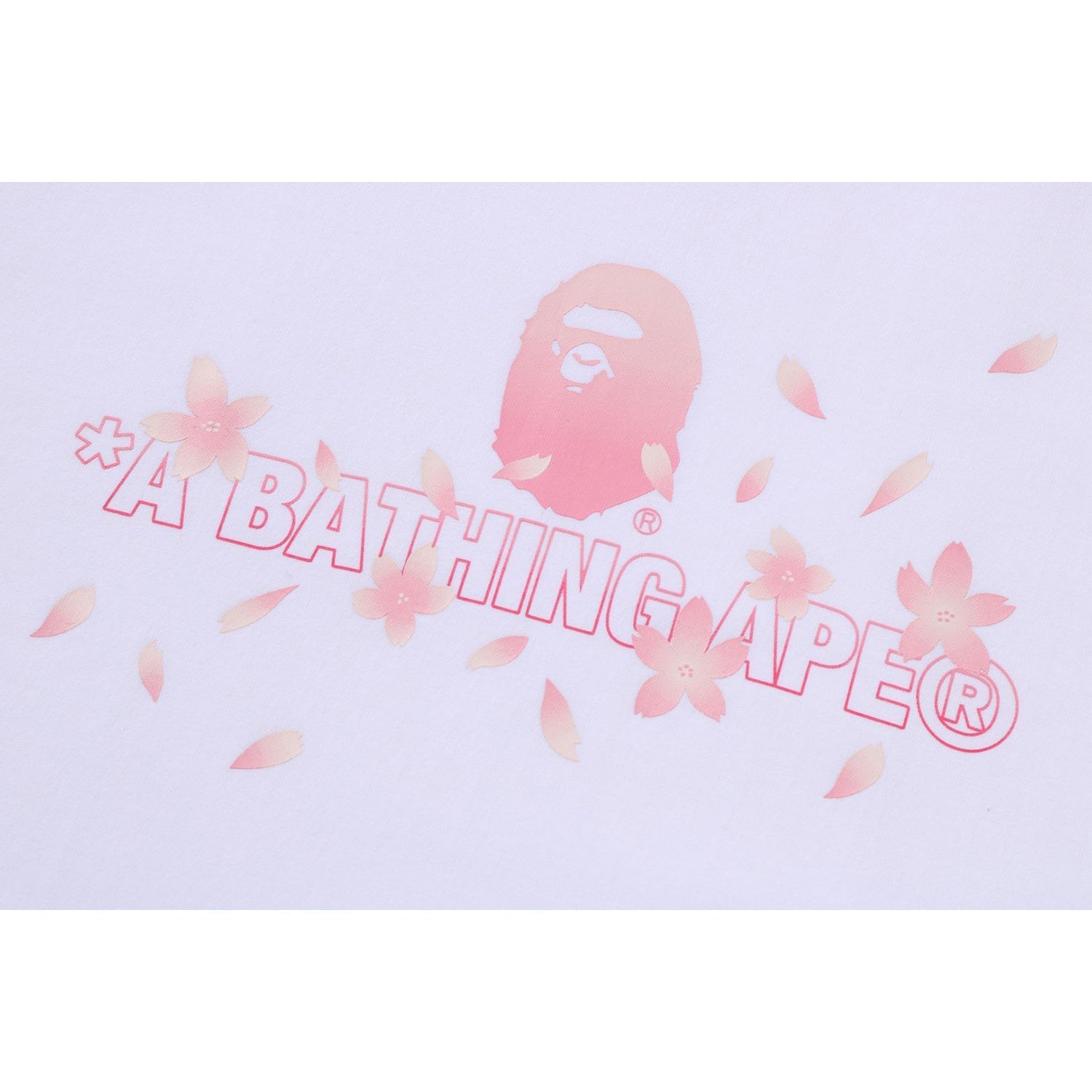 BAPE SAKURA LOGO TEE MENS