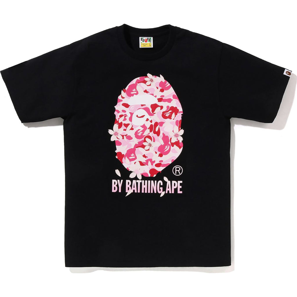 BAPE ABC SAKURA CAMO BY BATHING APE TEE MENS