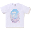 BAPE SAKURA PHOTO APE HEAD TEE KIDS