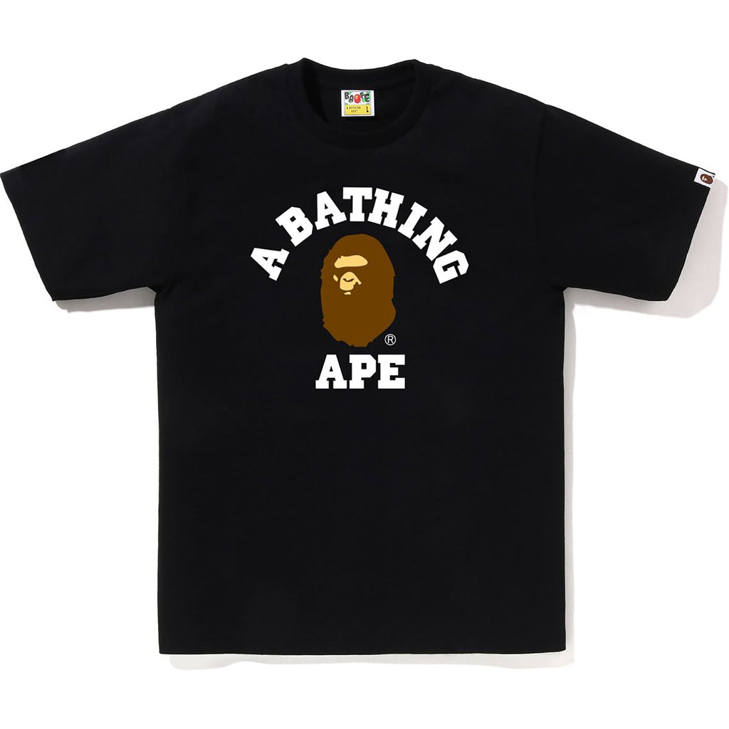 BAPE COLLEGE TEE MENS