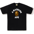 BAPE COLLEGE TEE MENS