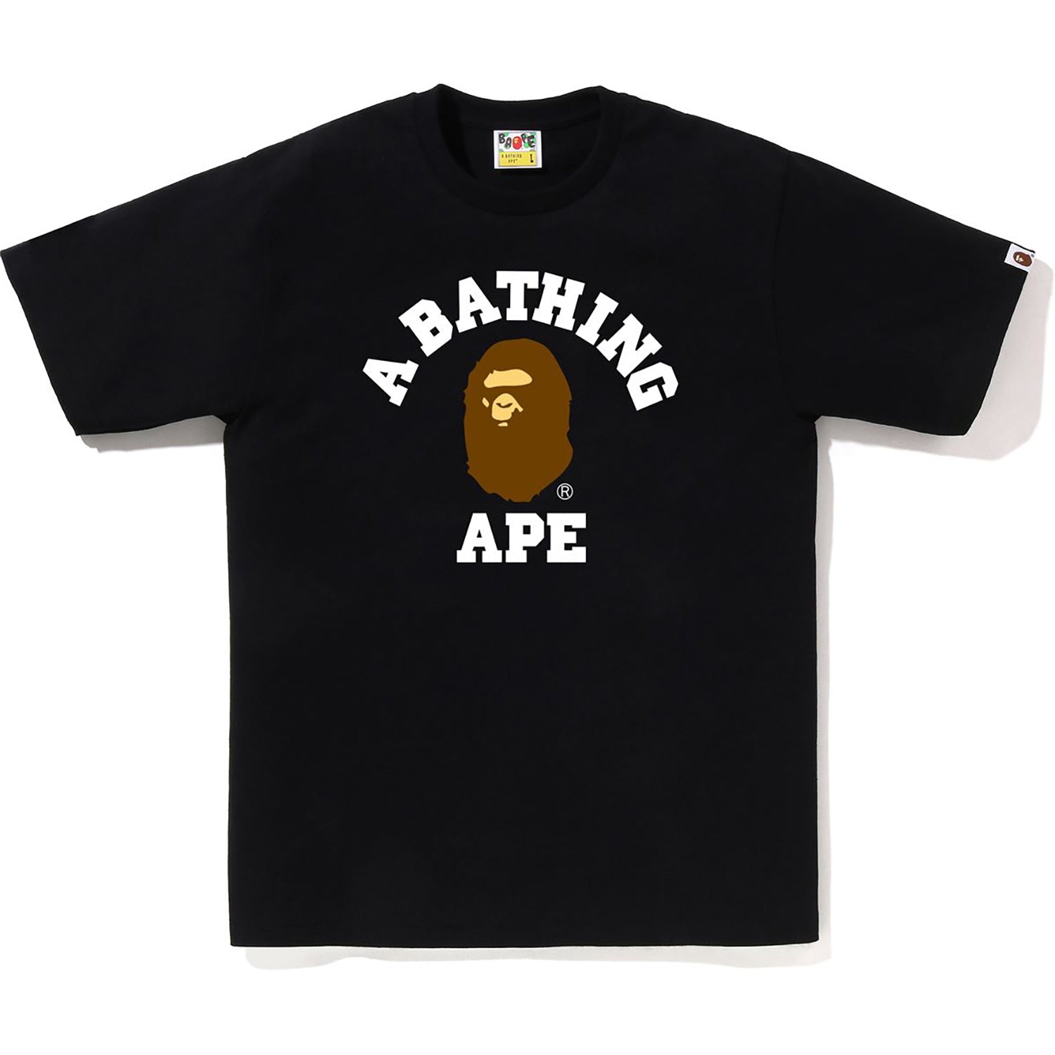 BAPE COLLEGE TEE MENS