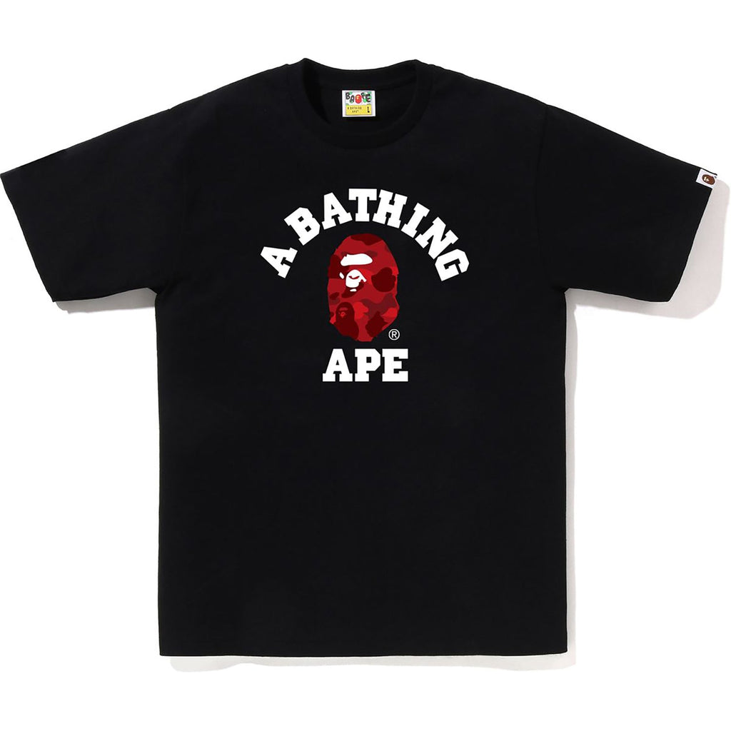 BAPE COLOR CAMO COLLEGE TEE MENS
