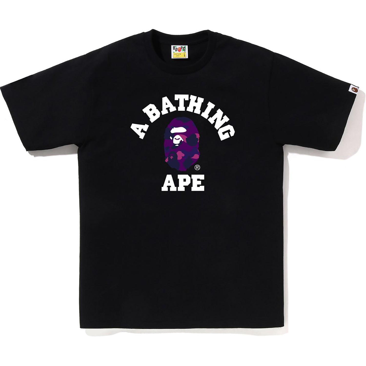 BAPE COLOR CAMO COLLEGE TEE MENS