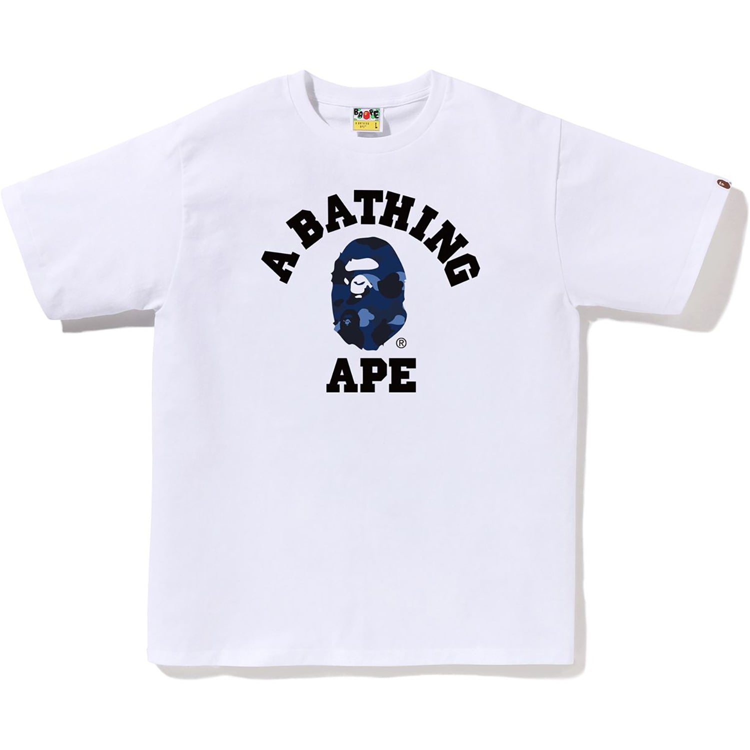 BAPE COLOR CAMO COLLEGE TEE MENS