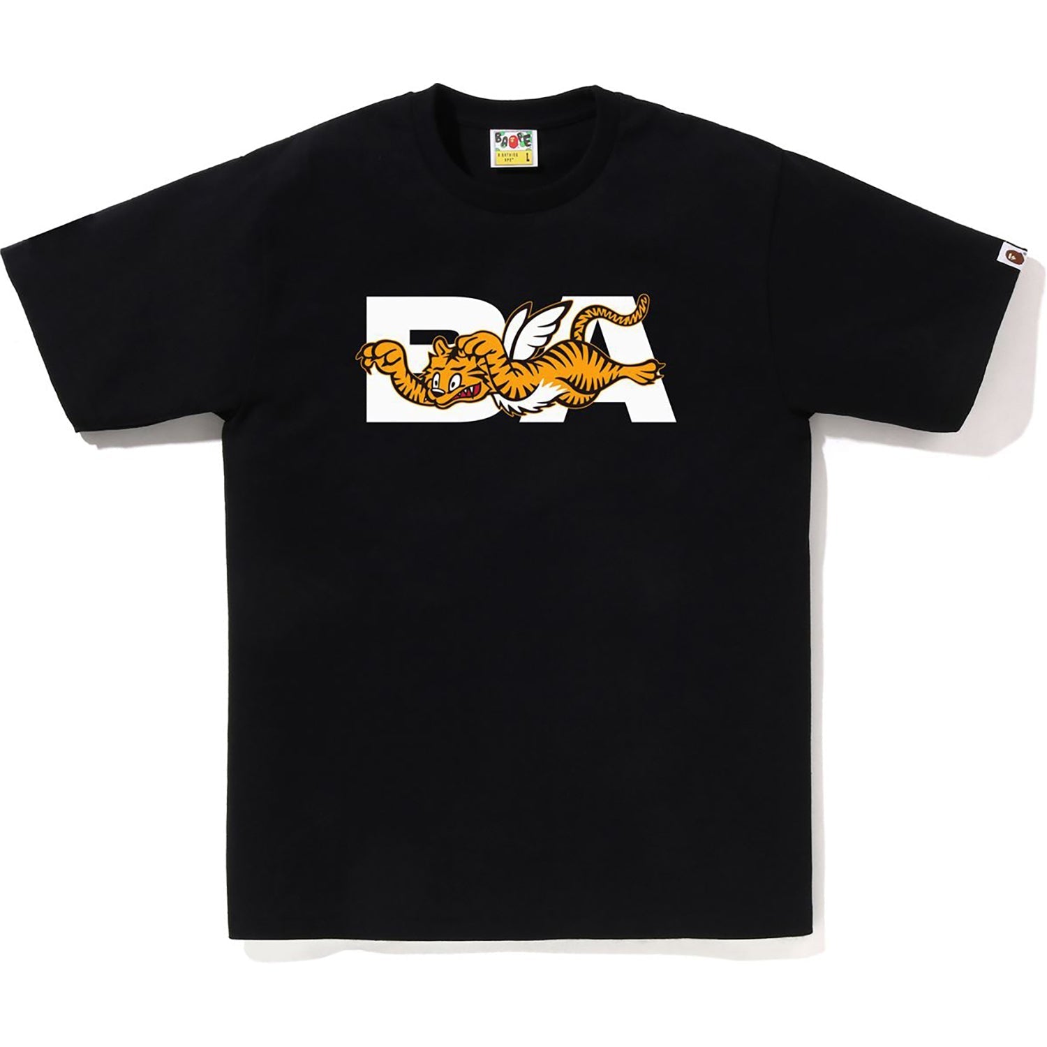 BAPE BA FLYING TIGER TEE MENS