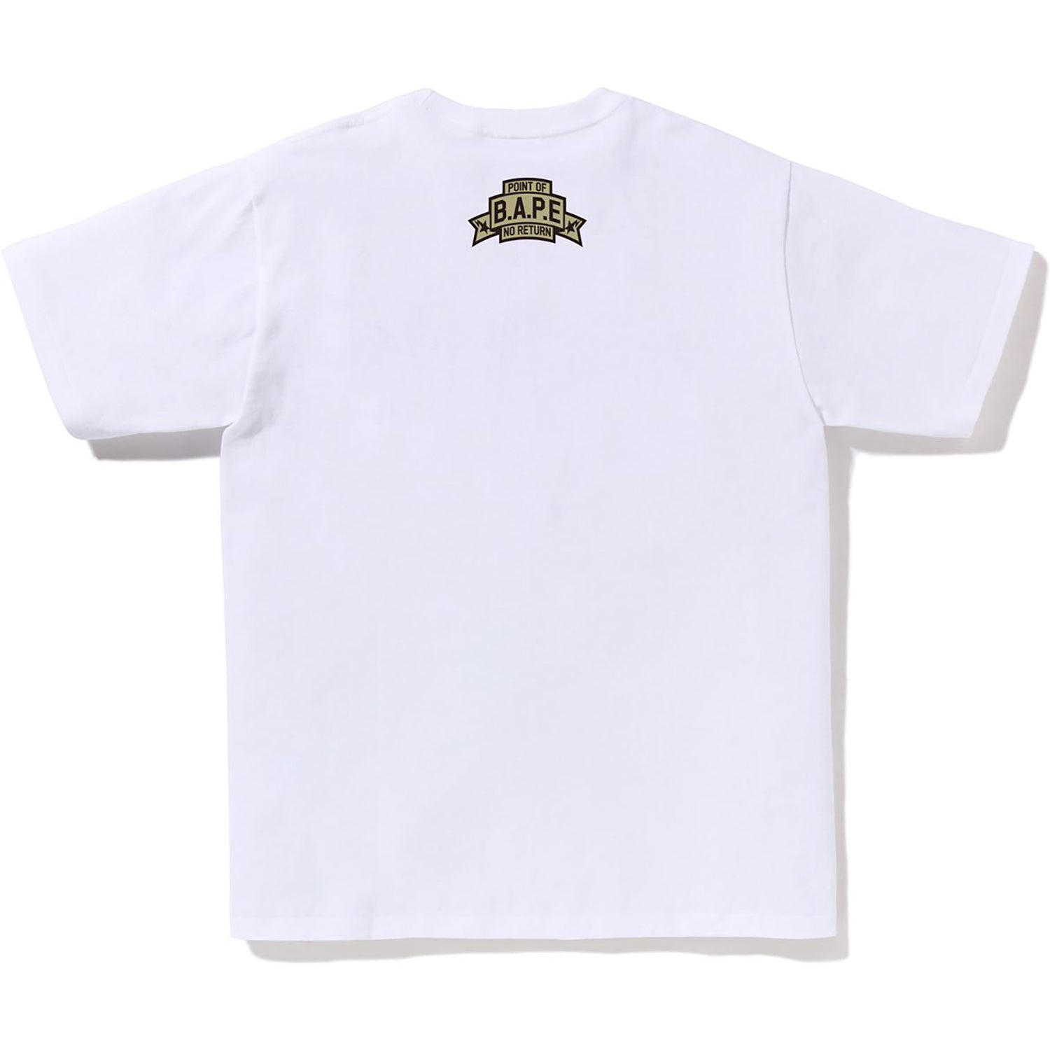 BAPE SIMPLE SOLDIER MIL PATCH TEE MENS