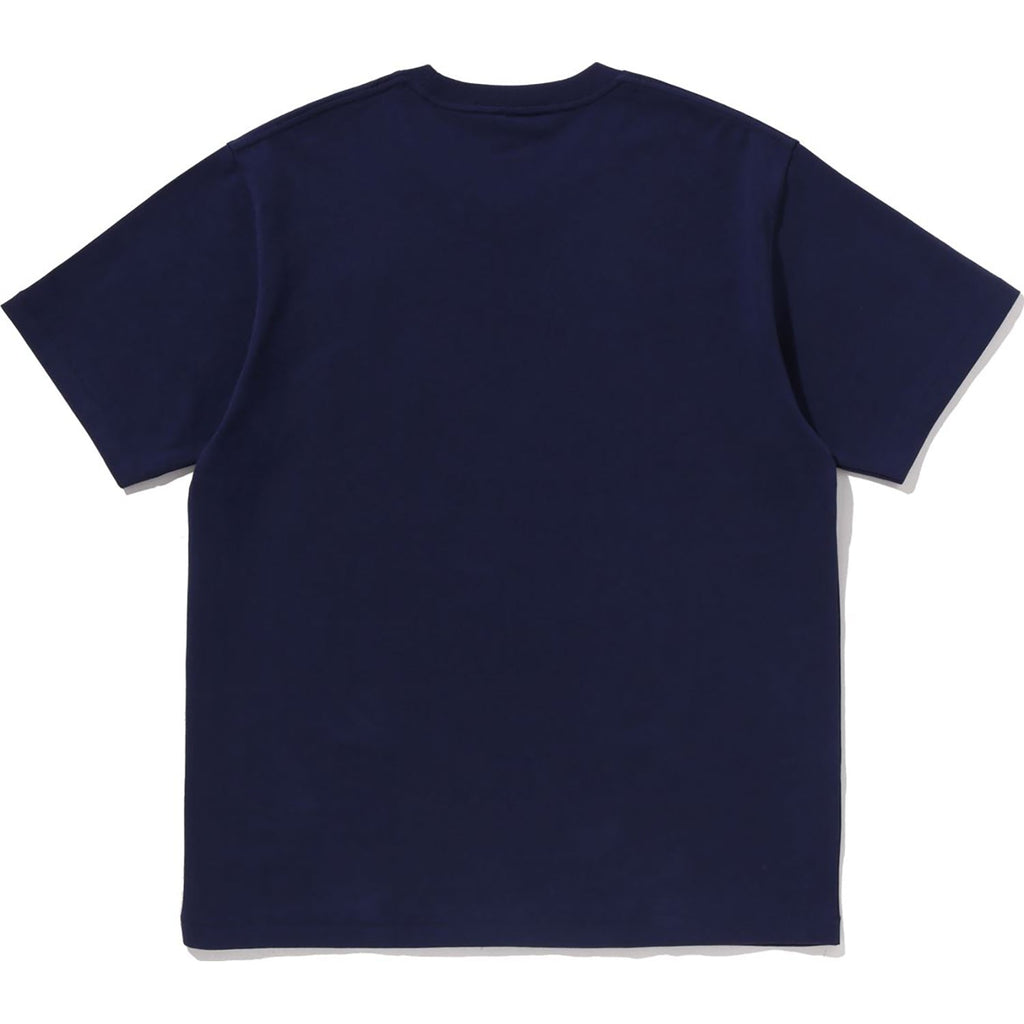 BAPE JAPANESE INDIGO ART CAMO BY BATHING APE TEE MENS