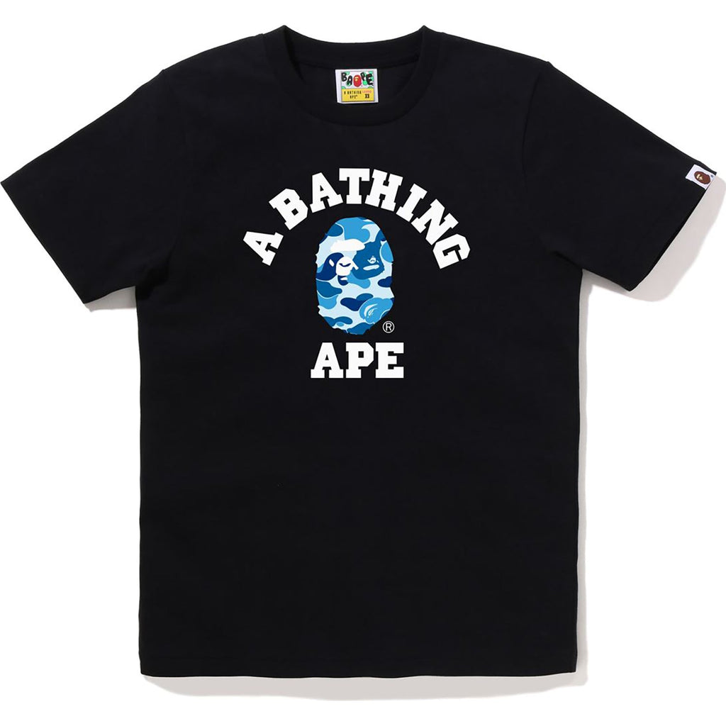 BAPE ABC CAMO COLLEGE TEE LADIES