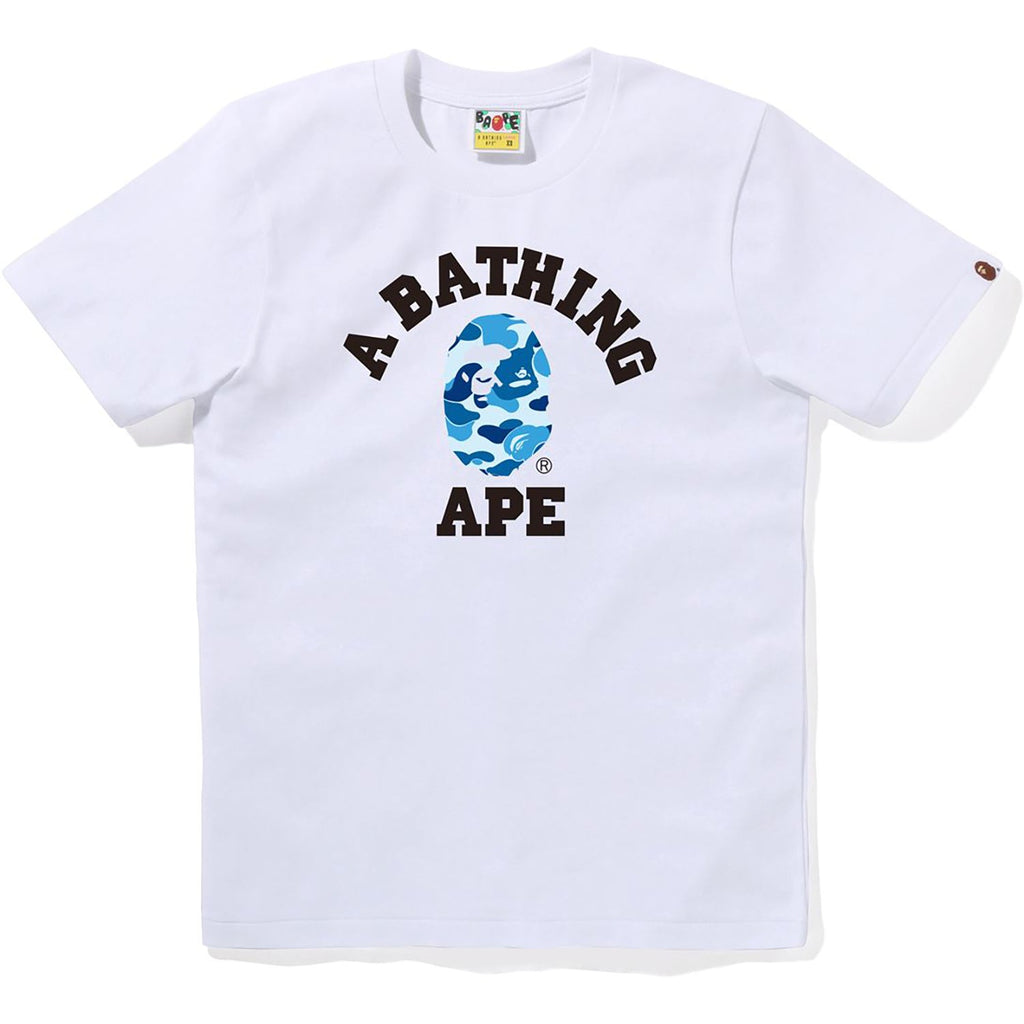 BAPE ABC CAMO COLLEGE TEE LADIES