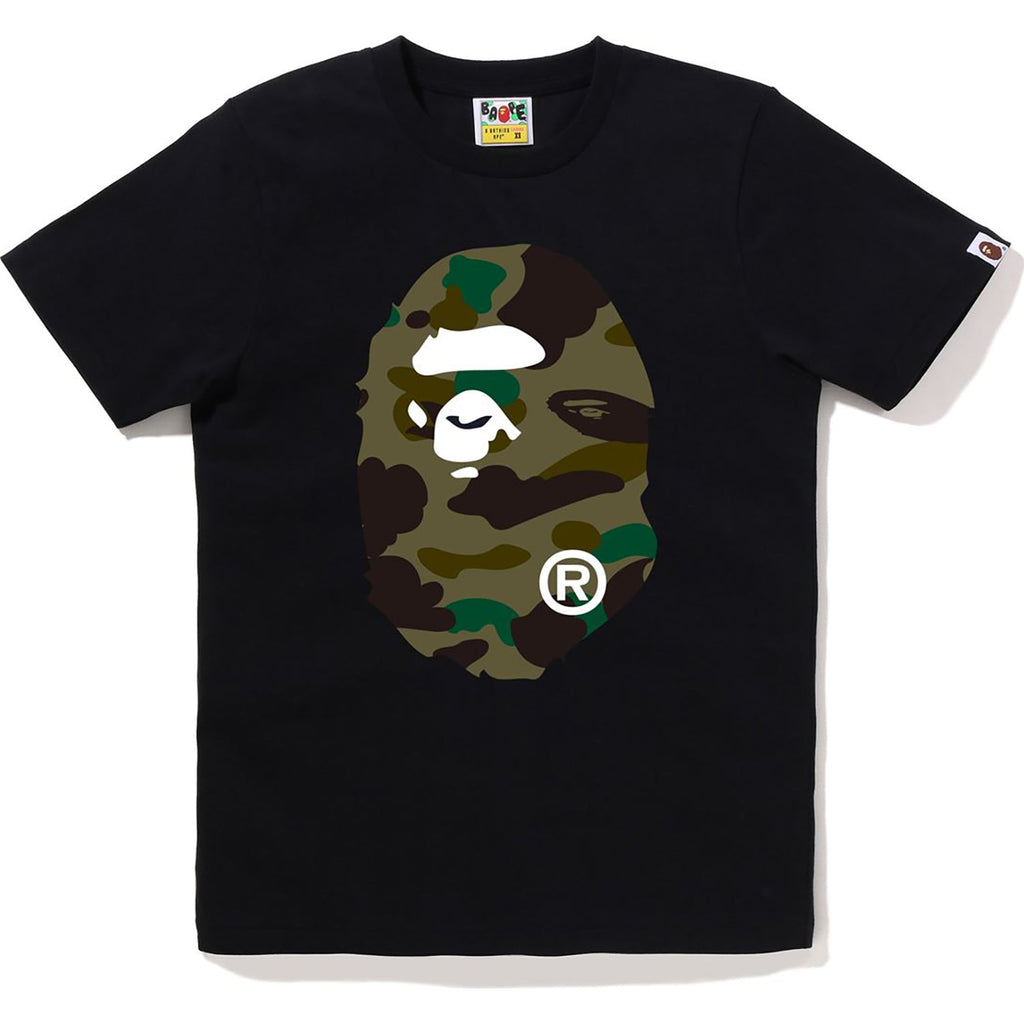 BAPE 1ST CAMO BIG APE HEAD TEE LADIES