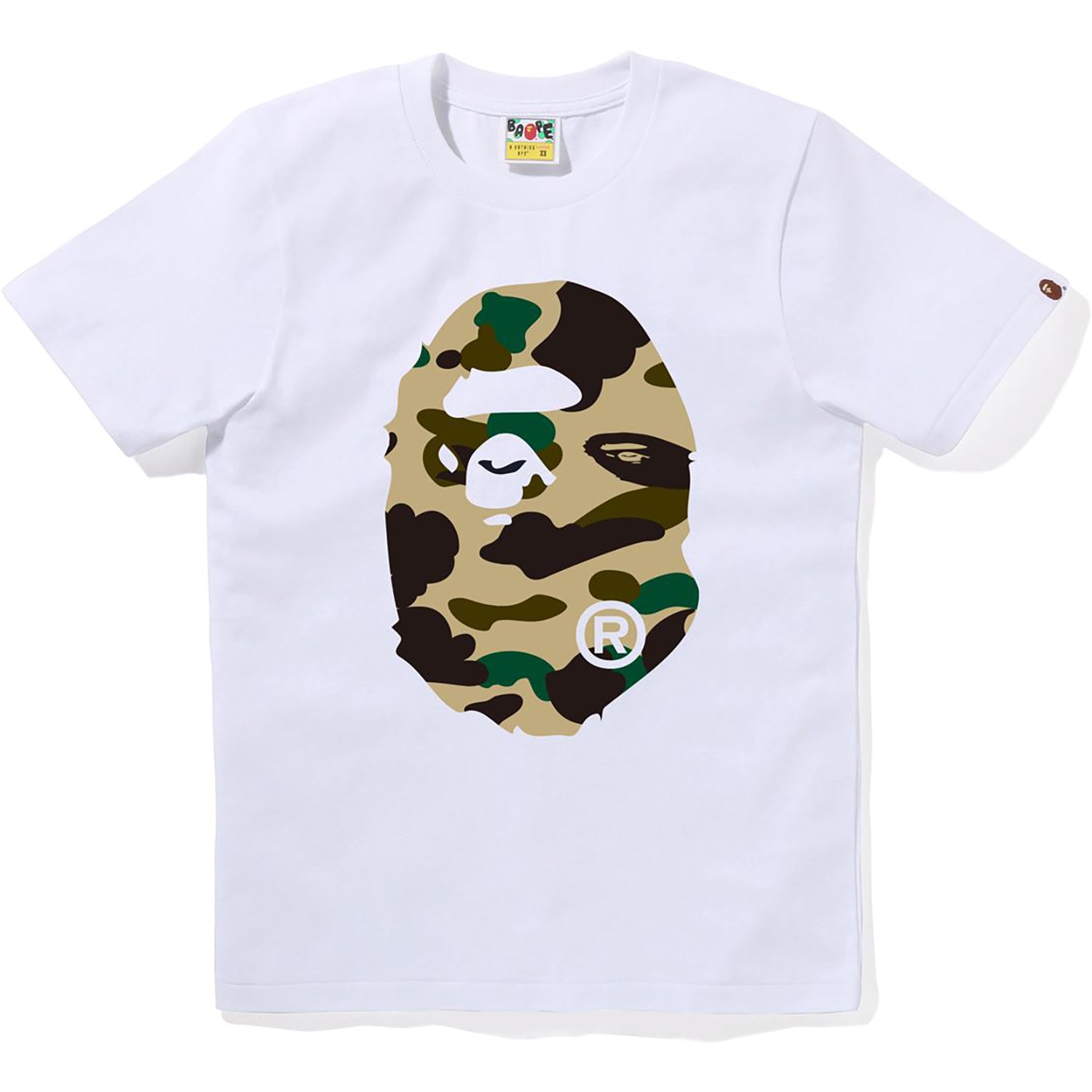 BAPE 1ST CAMO BIG APE HEAD TEE LADIES