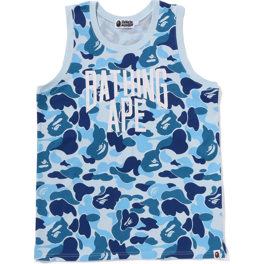 BAPE ABC CAMO NYC LOGO TANK TOP MENS