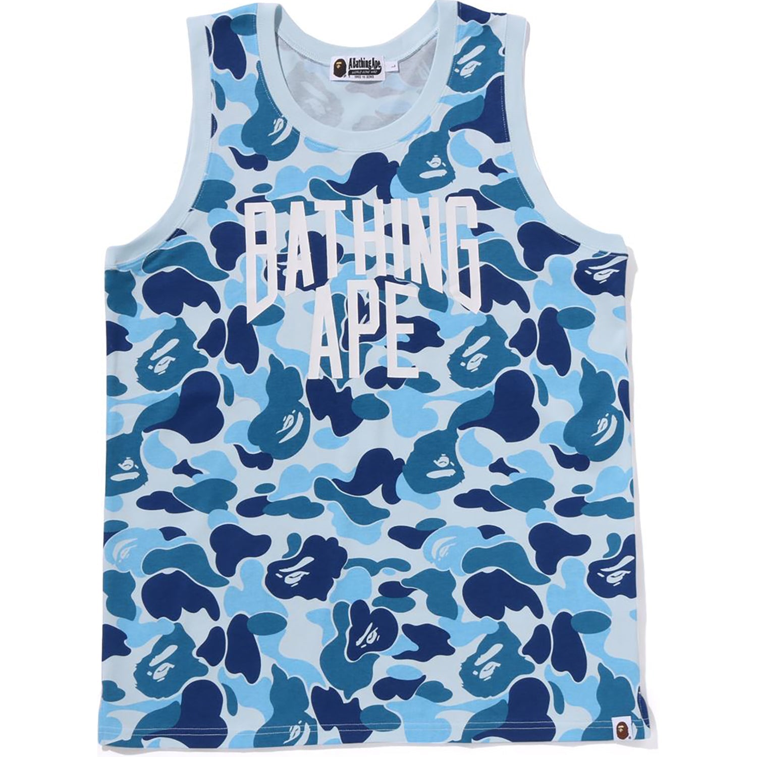 BAPE ABC CAMO NYC LOGO TANK TOP MENS