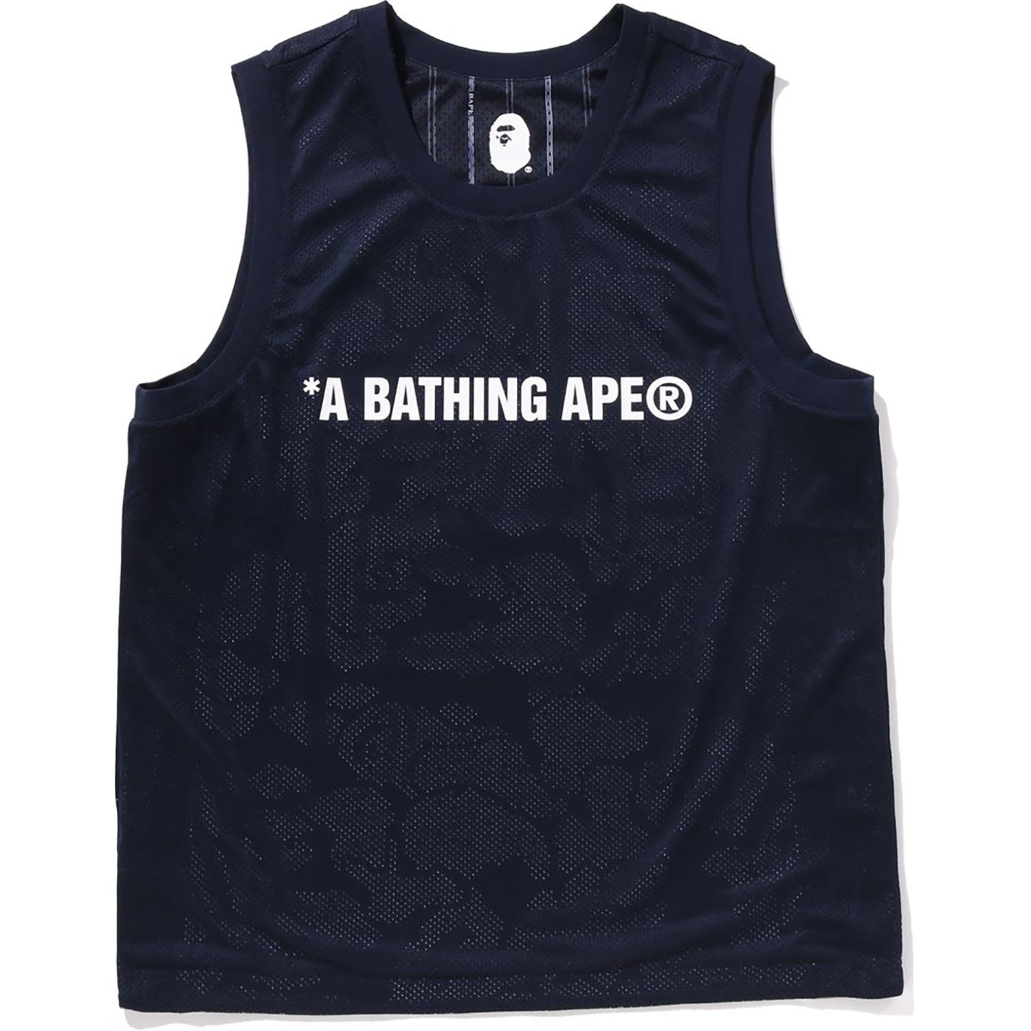BAPE REVERSIBLE MULTI LOGO TANK TOP MENS