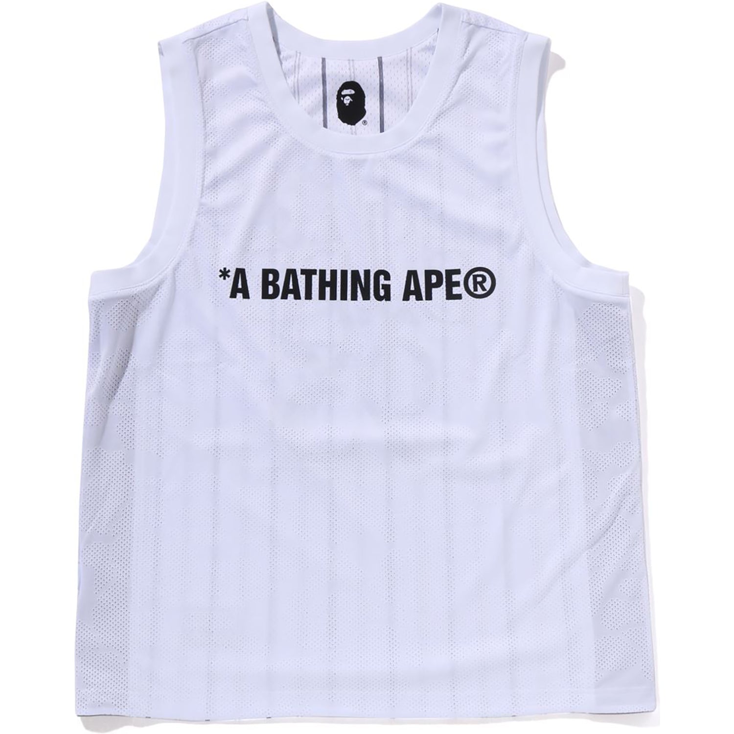 BAPE REVERSIBLE MULTI LOGO TANK TOP MENS