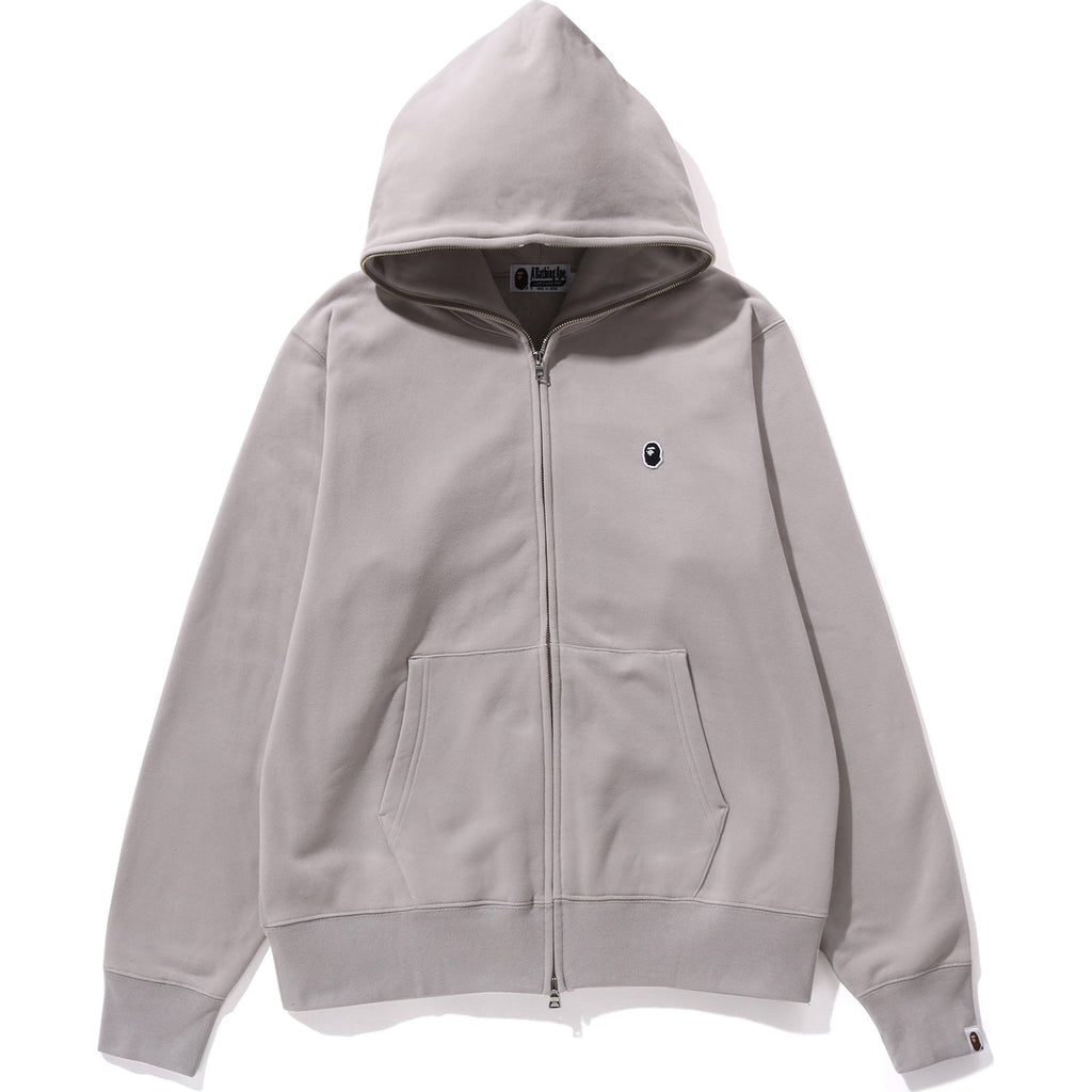 BAPE APE HEAD ONE POINT FULL ZIP HOODIE MENS