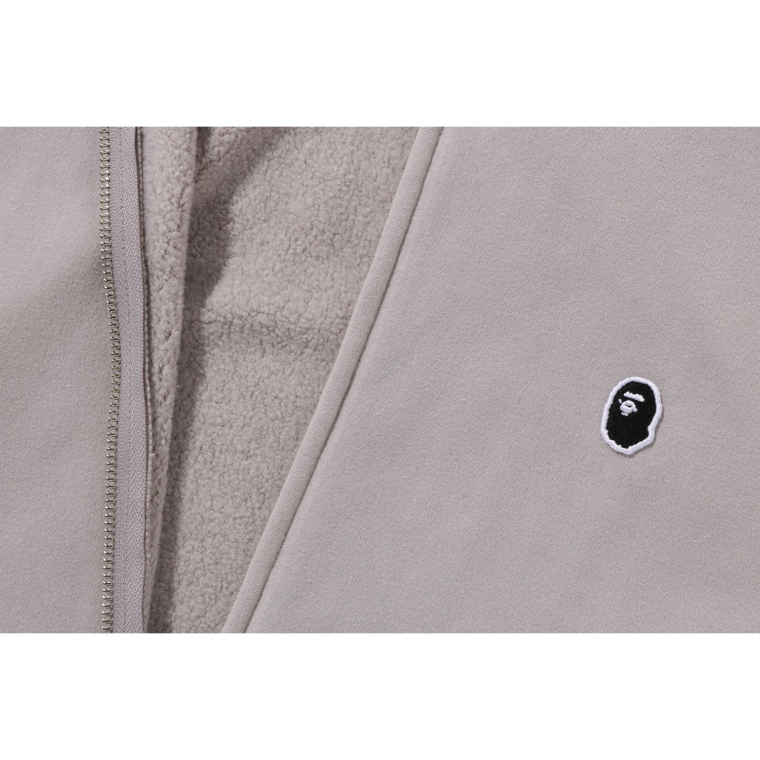 BAPE APE HEAD ONE POINT FULL ZIP HOODIE MENS