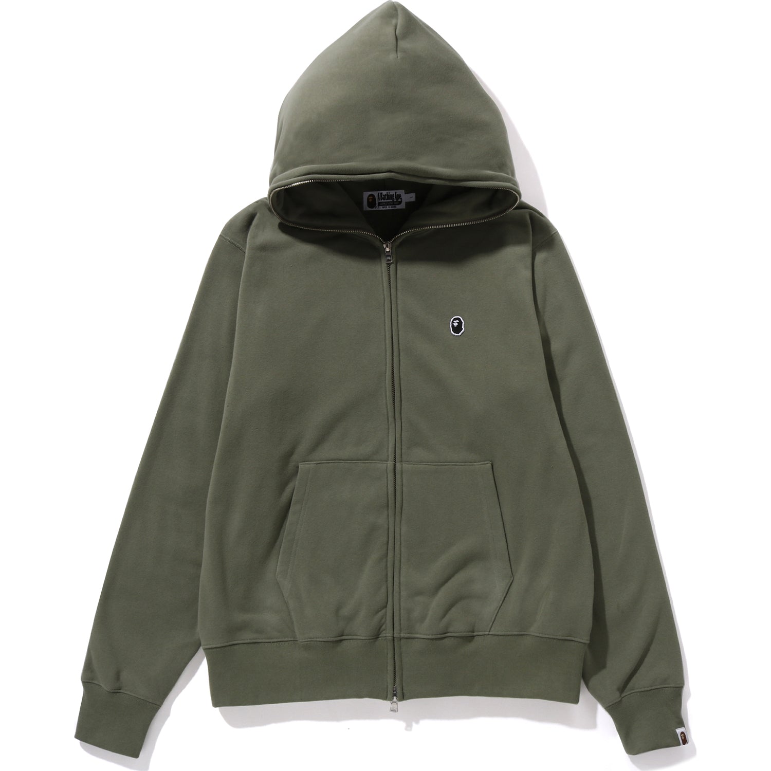 BAPE APE HEAD ONE POINT FULL ZIP HOODIE MENS