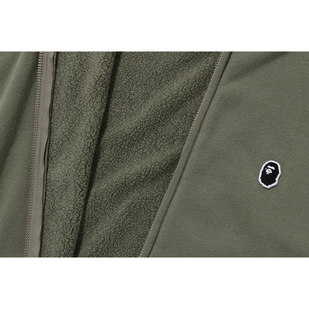 BAPE APE HEAD ONE POINT FULL ZIP HOODIE MENS