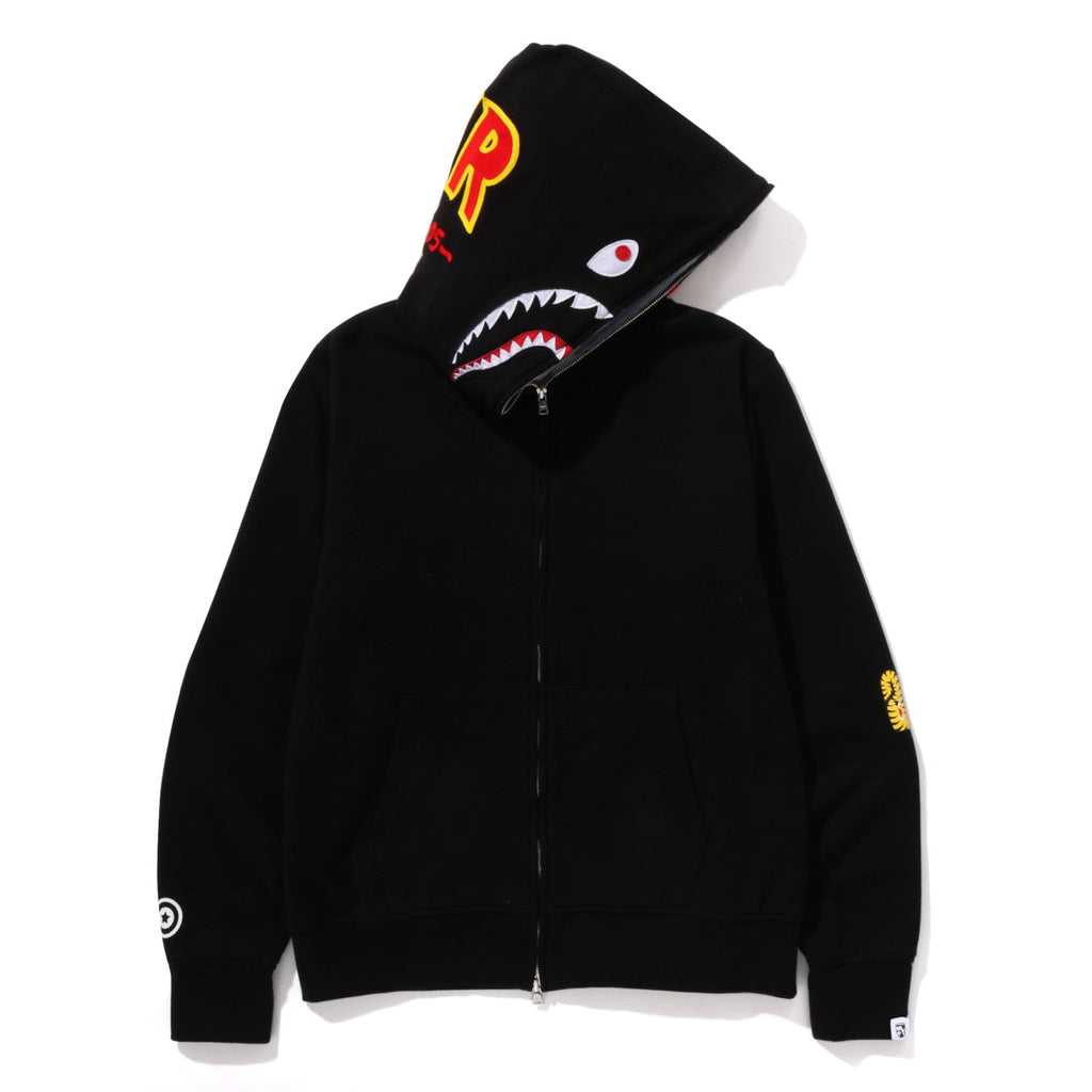 BAPE 2ND SHARK FULL ZIP HOODIE MENS