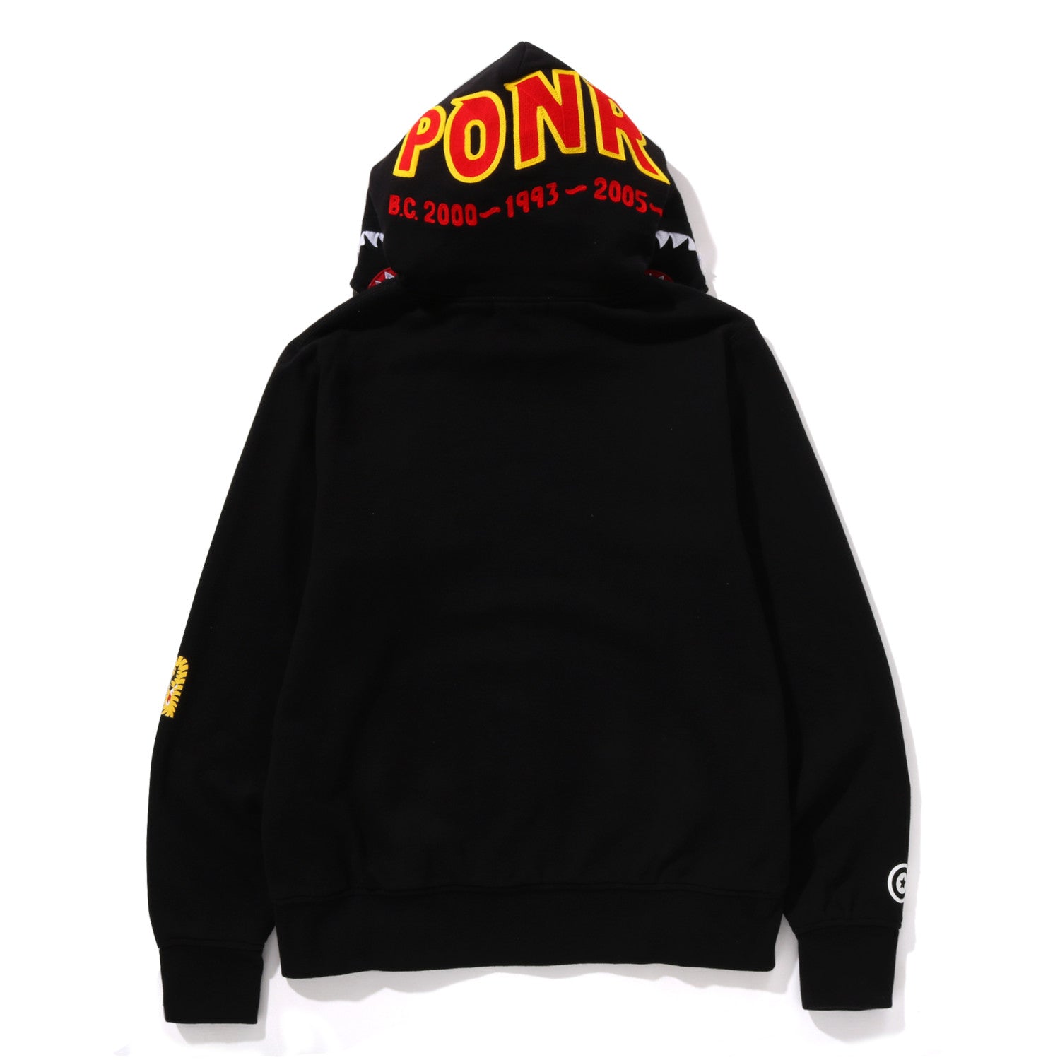 BAPE 2ND SHARK FULL ZIP HOODIE MENS