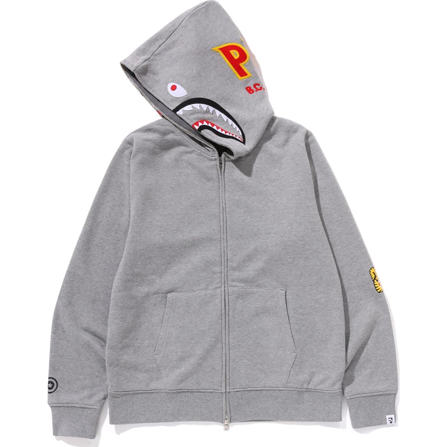 BAPE 2ND SHARK FULL ZIP HOODIE MENS