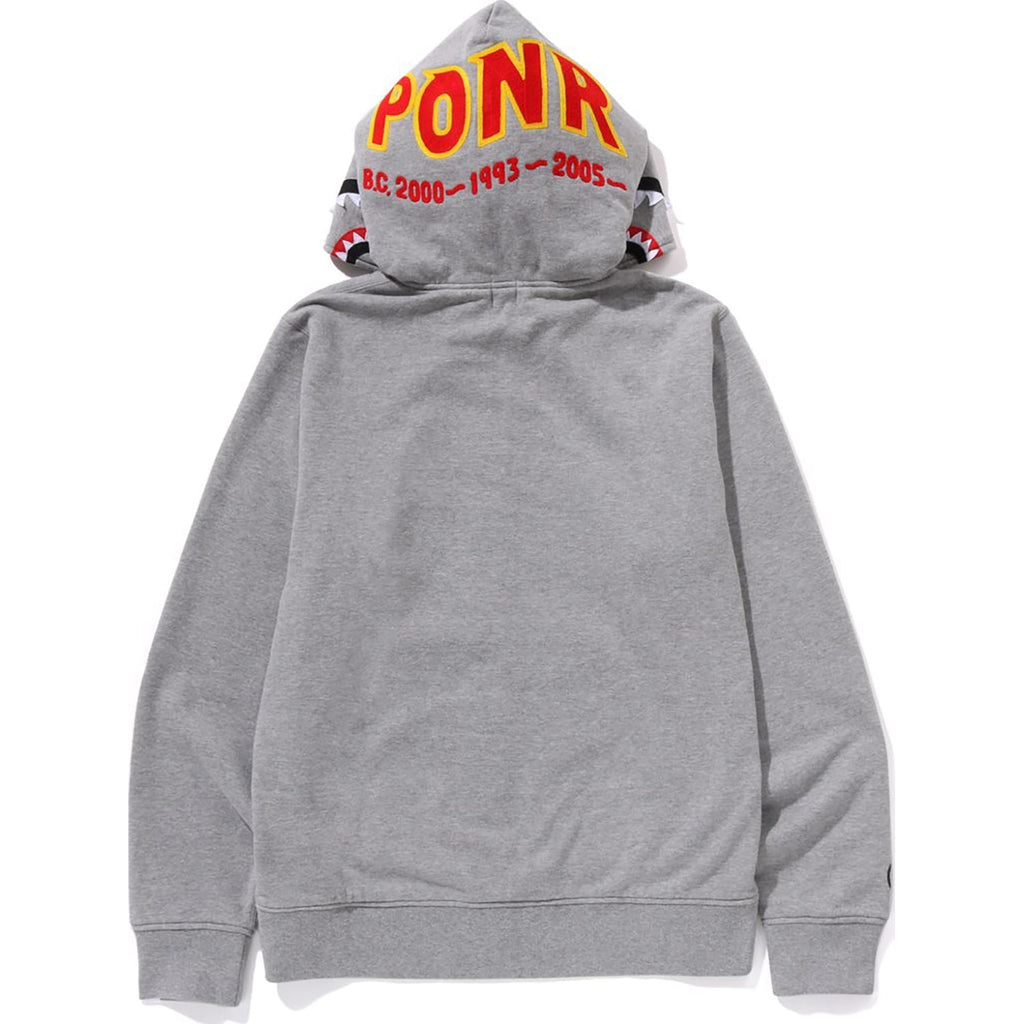 BAPE 2ND SHARK FULL ZIP HOODIE MENS