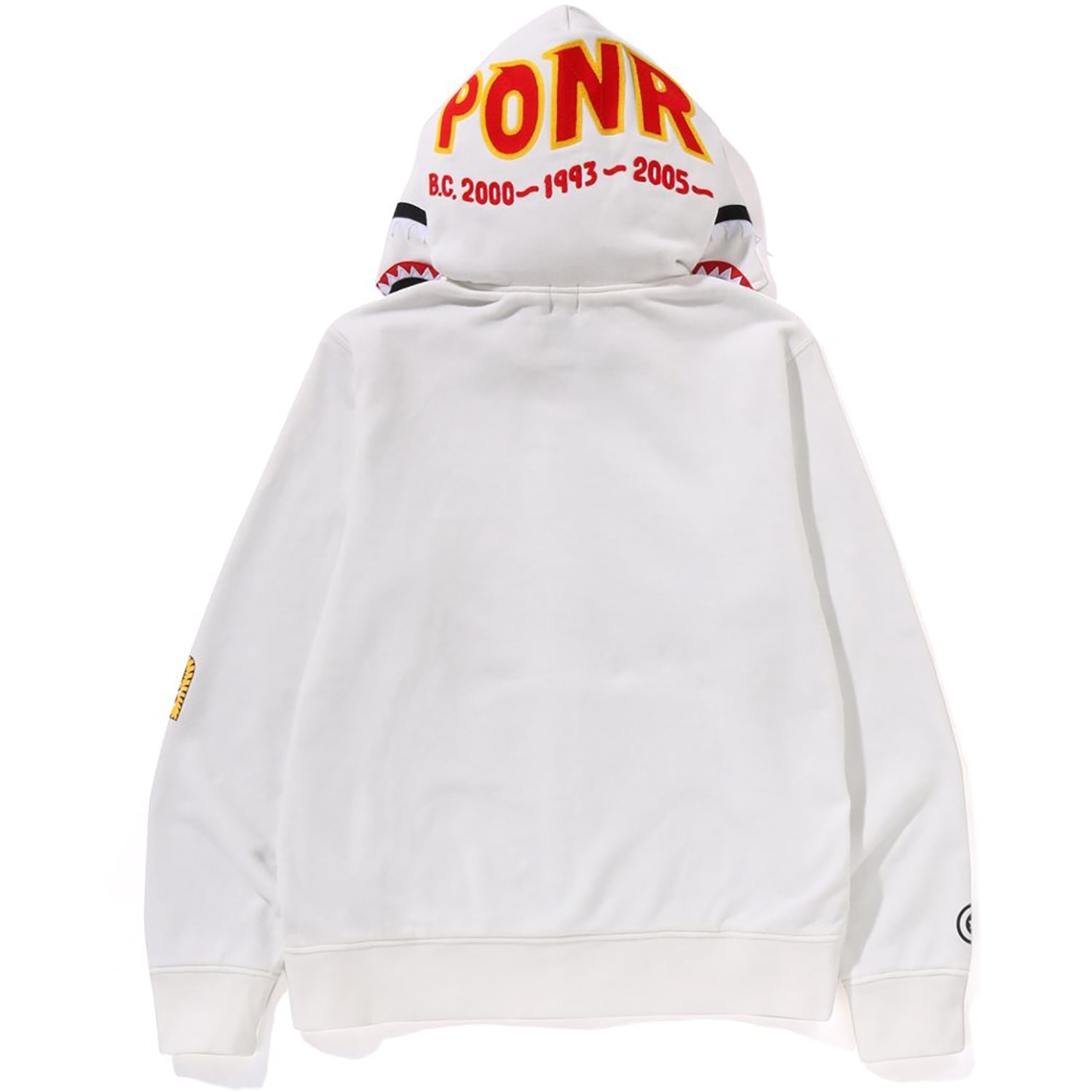 BAPE 2ND SHARK FULL ZIP HOODIE MENS
