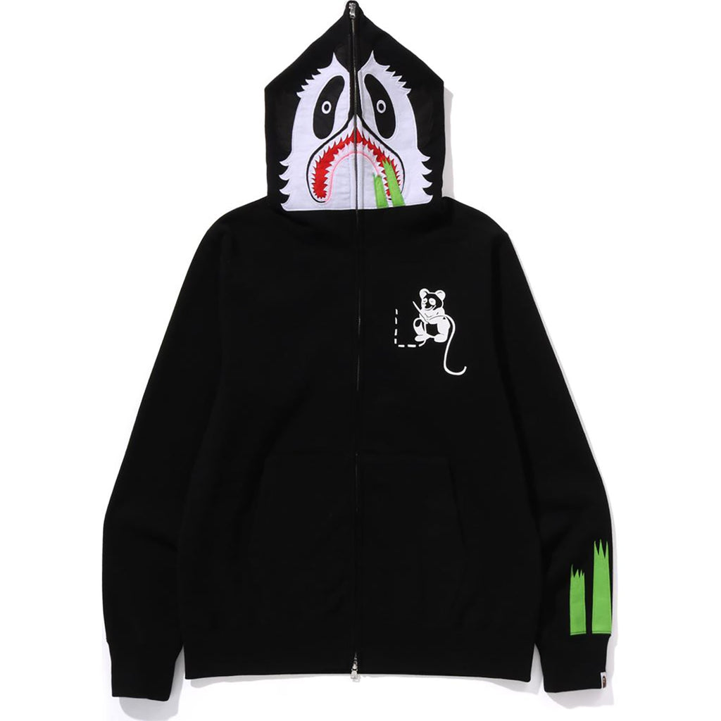 BAPE PANDA FULL ZIP HOODIE MENS