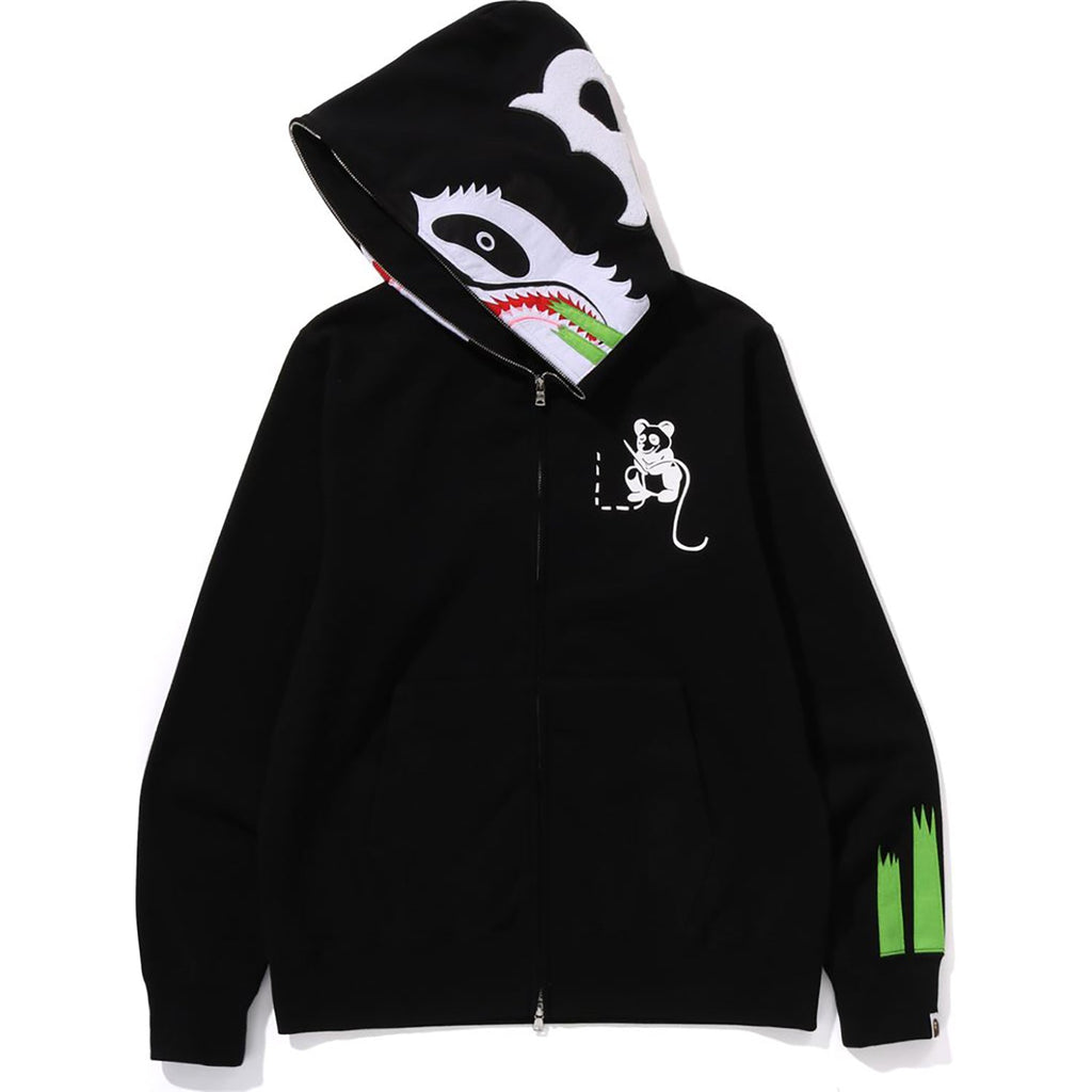 BAPE PANDA FULL ZIP HOODIE MENS