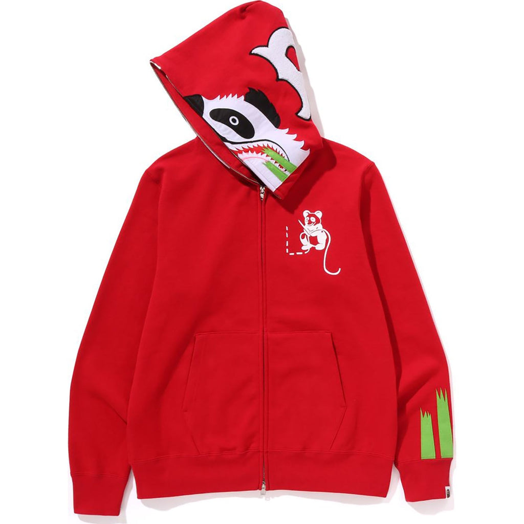 BAPE PANDA FULL ZIP HOODIE MENS