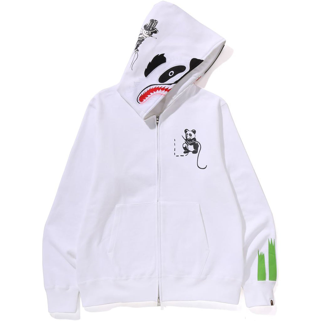 BAPE PANDA FULL ZIP HOODIE MENS