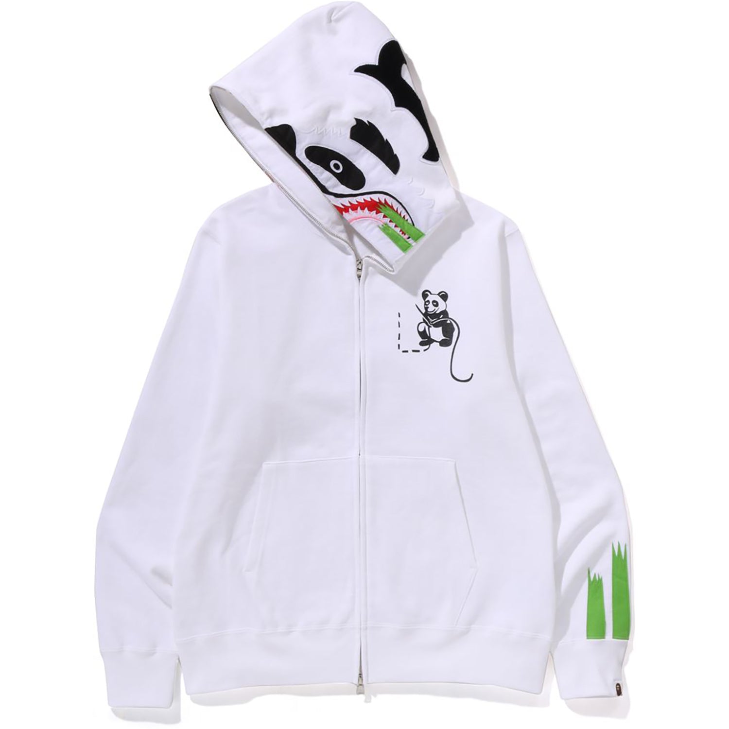 BAPE PANDA FULL ZIP HOODIE MENS