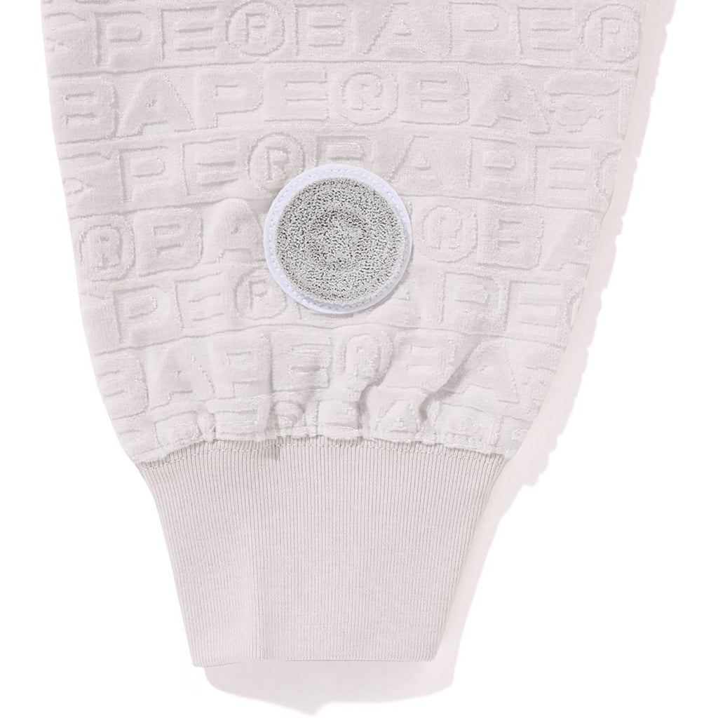 BAPE LUX SPORT PATTERN SHARK RELAXED FIT FULL ZIP HOODIE MENS
