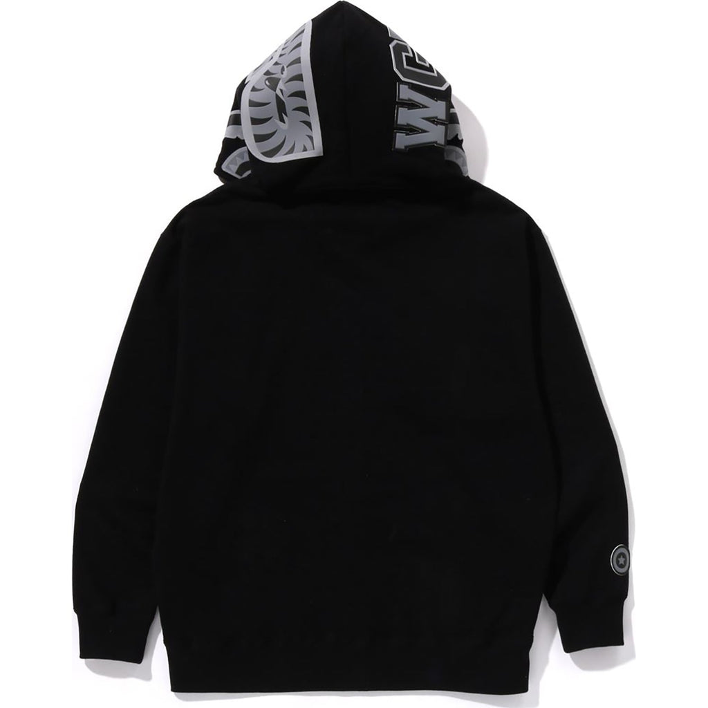BAPE ONE POINT APE HEAD SHARK RELAXED FIT FULL ZIP HOODIE MENS