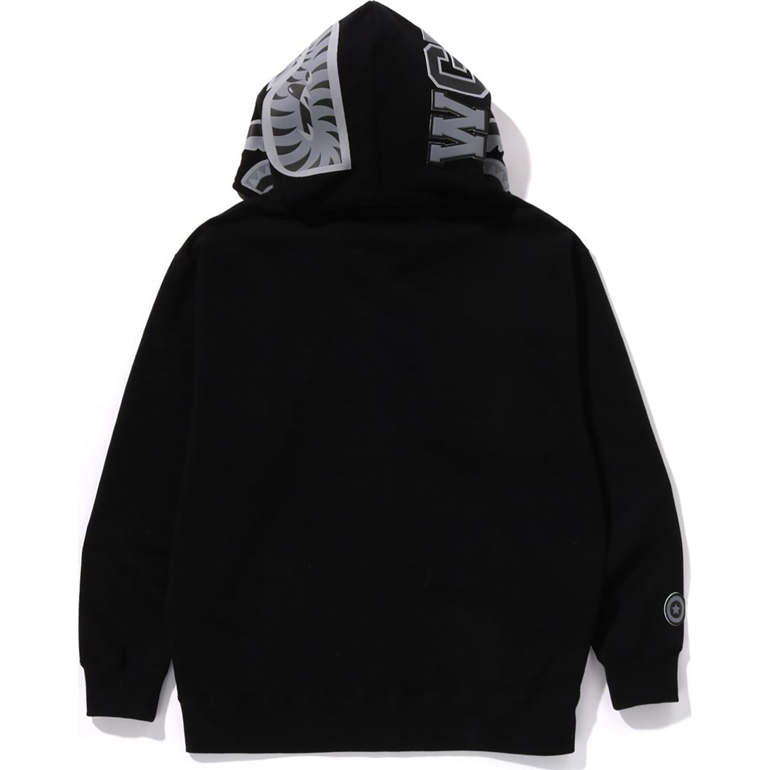 BAPE ONE POINT APE HEAD SHARK RELAXED FIT FULL ZIP HOODIE MENS