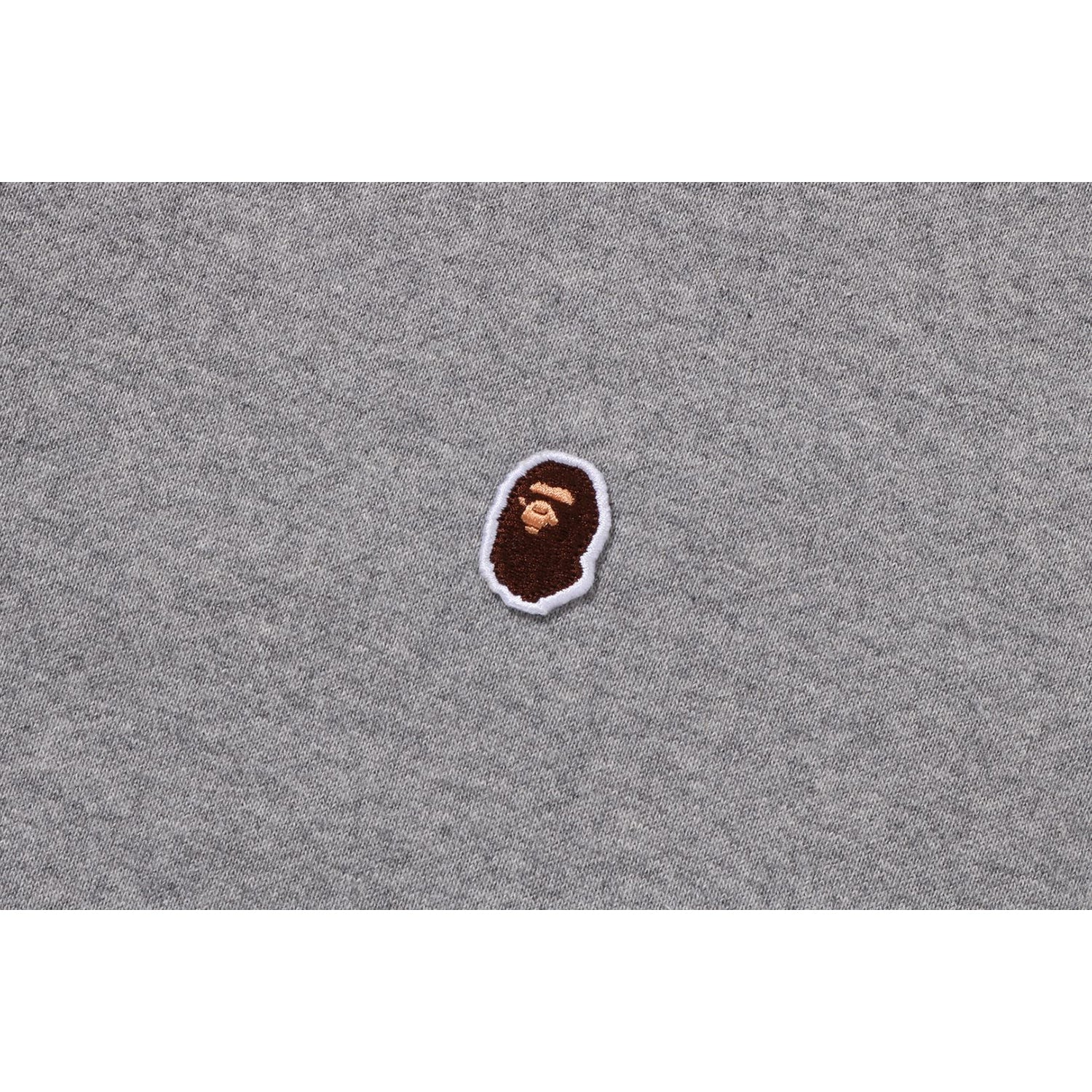 BAPE ONE POINT APE HEAD SHARK RELAXED FIT FULL ZIP HOODIE MENS