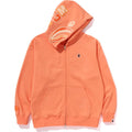 BAPE ONE POINT APE HEAD SHARK RELAXED FIT FULL ZIP HOODIE MENS