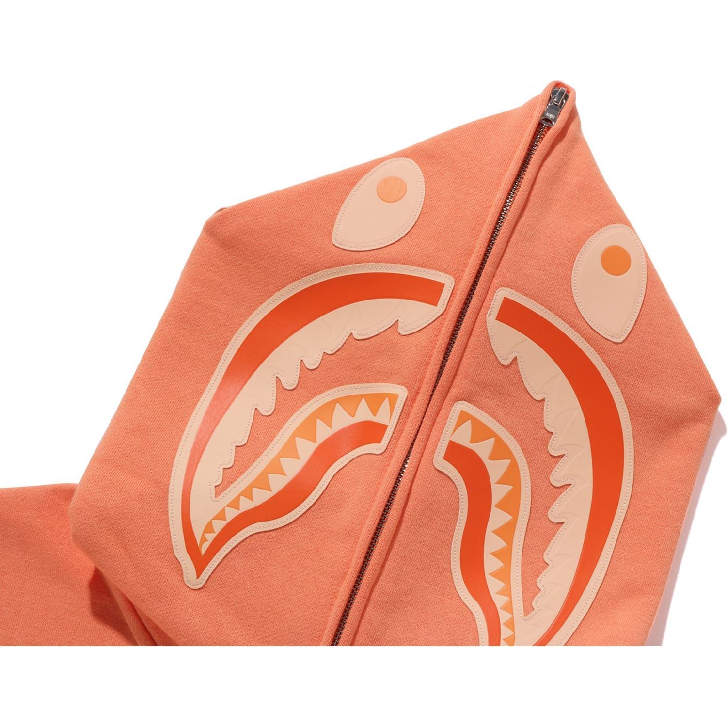 BAPE ONE POINT APE HEAD SHARK RELAXED FIT FULL ZIP HOODIE MENS