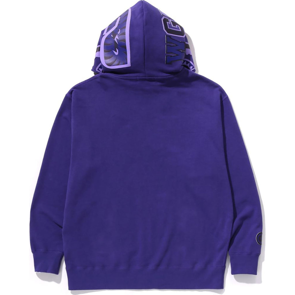 BAPE ONE POINT APE HEAD SHARK RELAXED FIT FULL ZIP HOODIE MENS