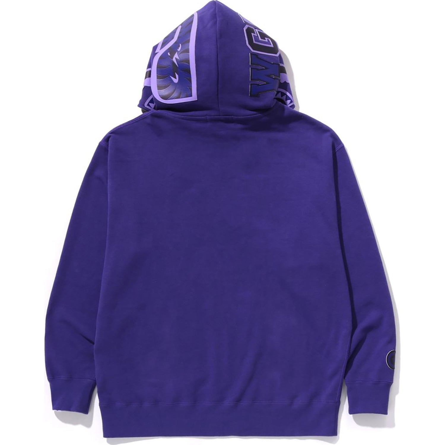 BAPE ONE POINT APE HEAD SHARK RELAXED FIT FULL ZIP HOODIE MENS