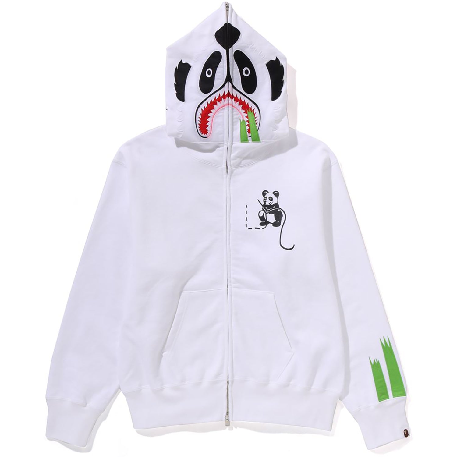 BAPE PANDA FULL ZIP HOODIE LADIES
